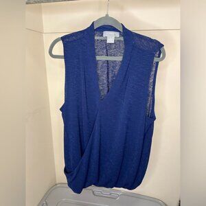 Women's size large sleeveless Dress shirt